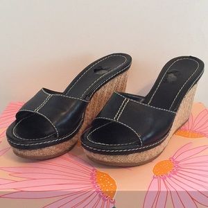 Nine West espadrille slides 7.5